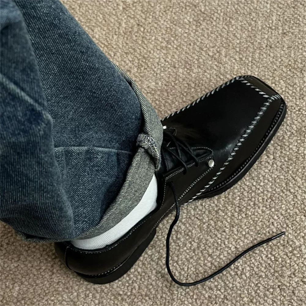 Men'S Groom - Derby Shoes for Men British Style