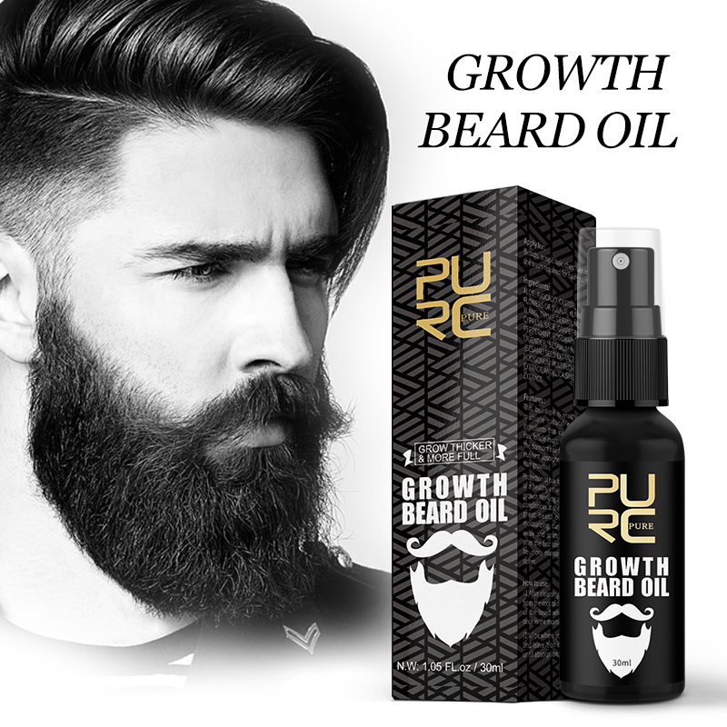 PURC Beard Growth Oil for Men  - огляд і ціна Mens Grooming Treatment