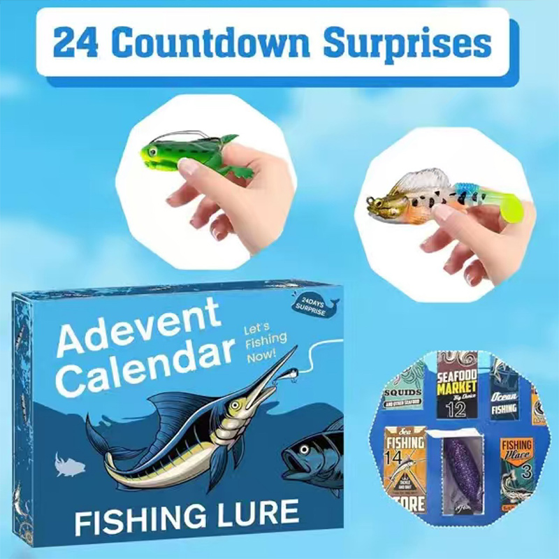 Fishing Lure Advent Calendar 2 - огляд і ціна Mens Grooming Advent Calendar