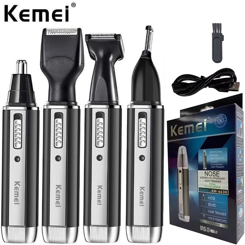 Kemei-6630 Nose Hair Trimmer F - огляд і ціна Men'S Grooming Set