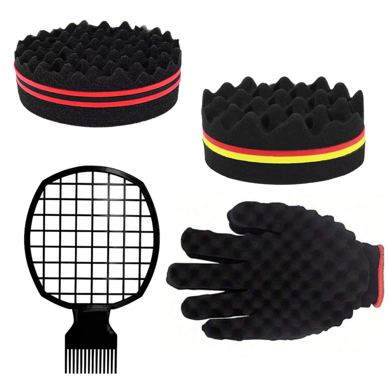2pcs Afro Twist Hair Comb Spon - огляд і ціна Men'S Groom
