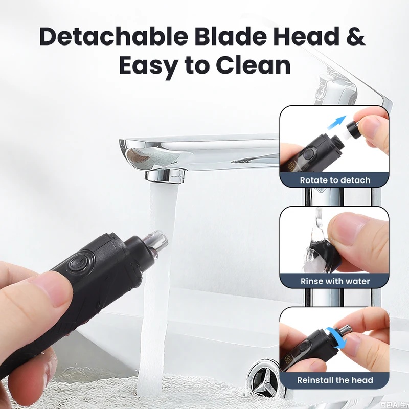 Rechargeable Nose Hair trimmer - огляд і ціна Men'S Grooming Hair Removal