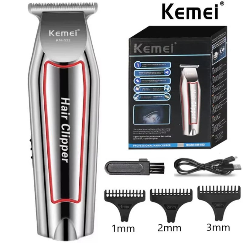 Kemei KM-032Hair Trimmer Elect - огляд і ціна Mens Grooming Box