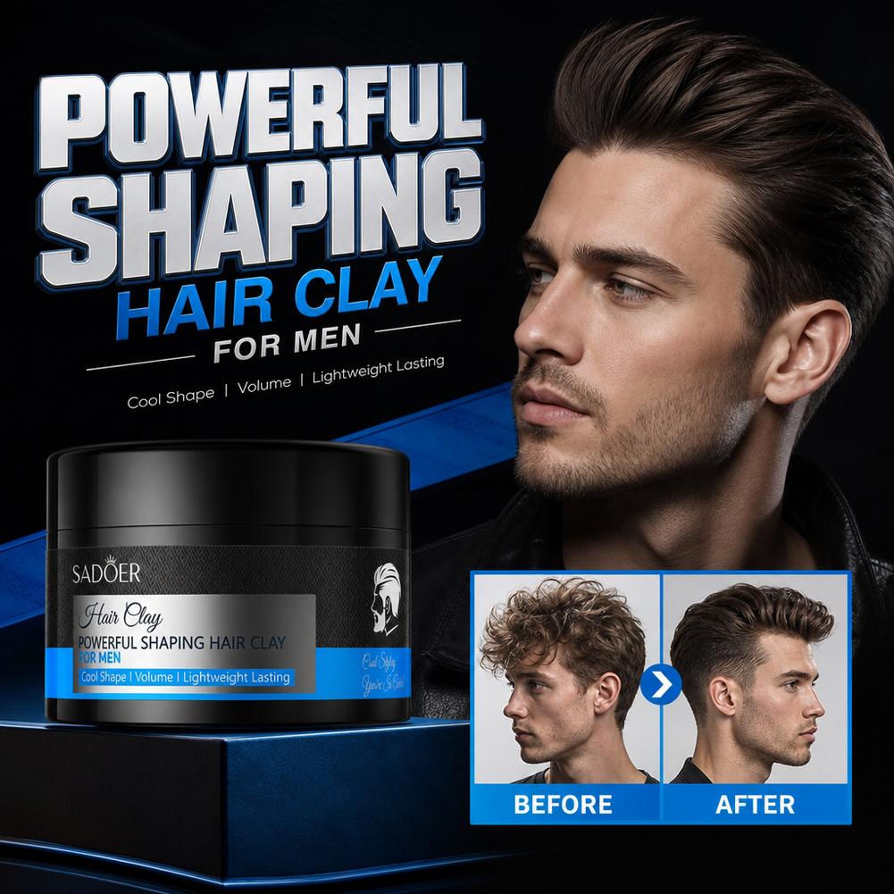 Matte Hair Styling Clay Strong - огляд і ціна Men'S Grooming Cream