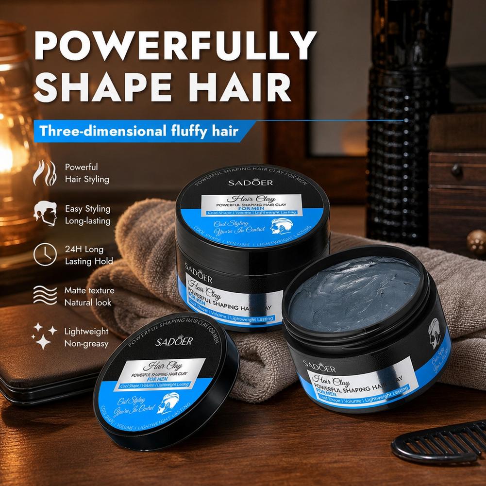 Matte Hair Styling Clay Strong - огляд і ціна Men'S Grooming Cream