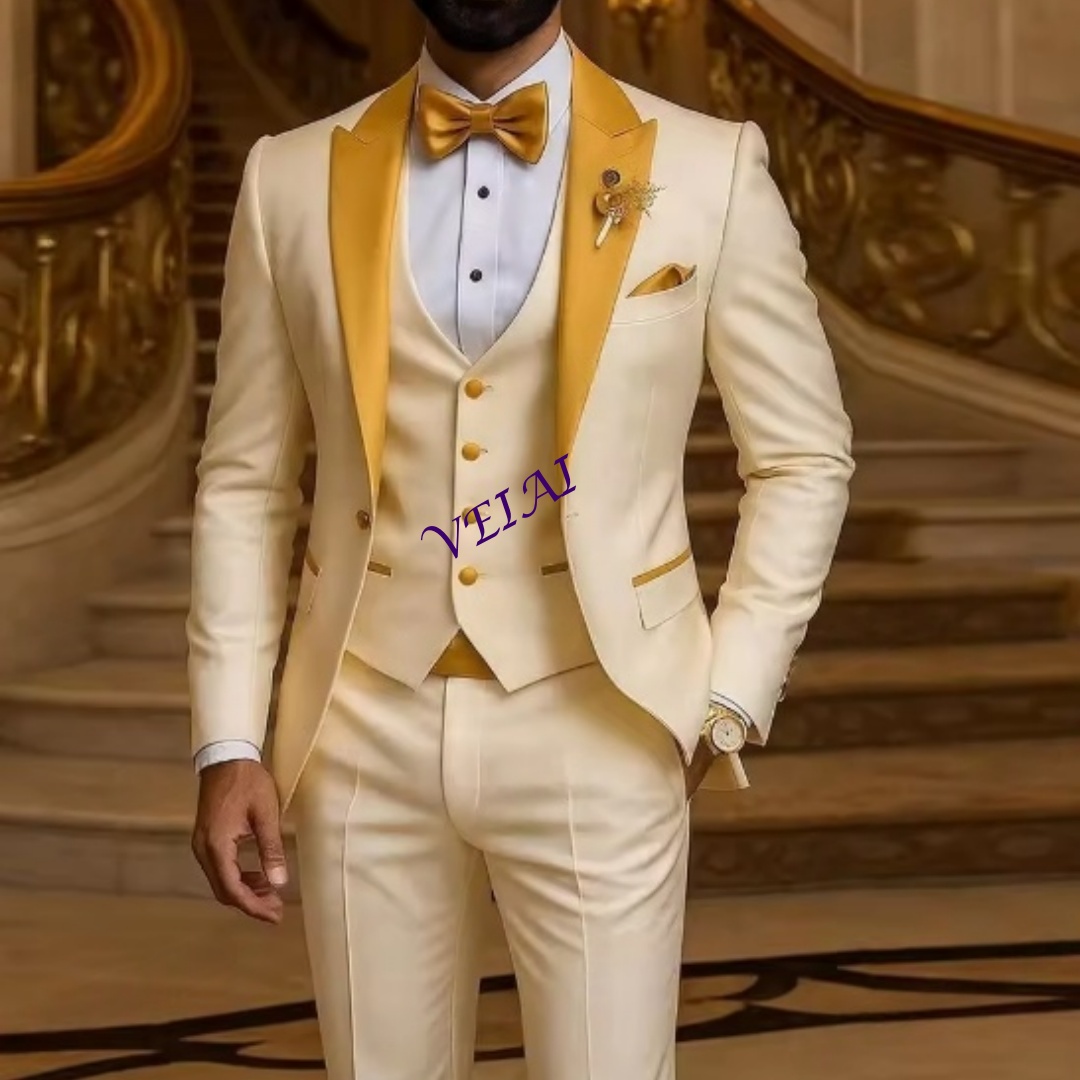 CustomizedGold Collar Ivory Me - огляд і ціна Men'S Grooming Set