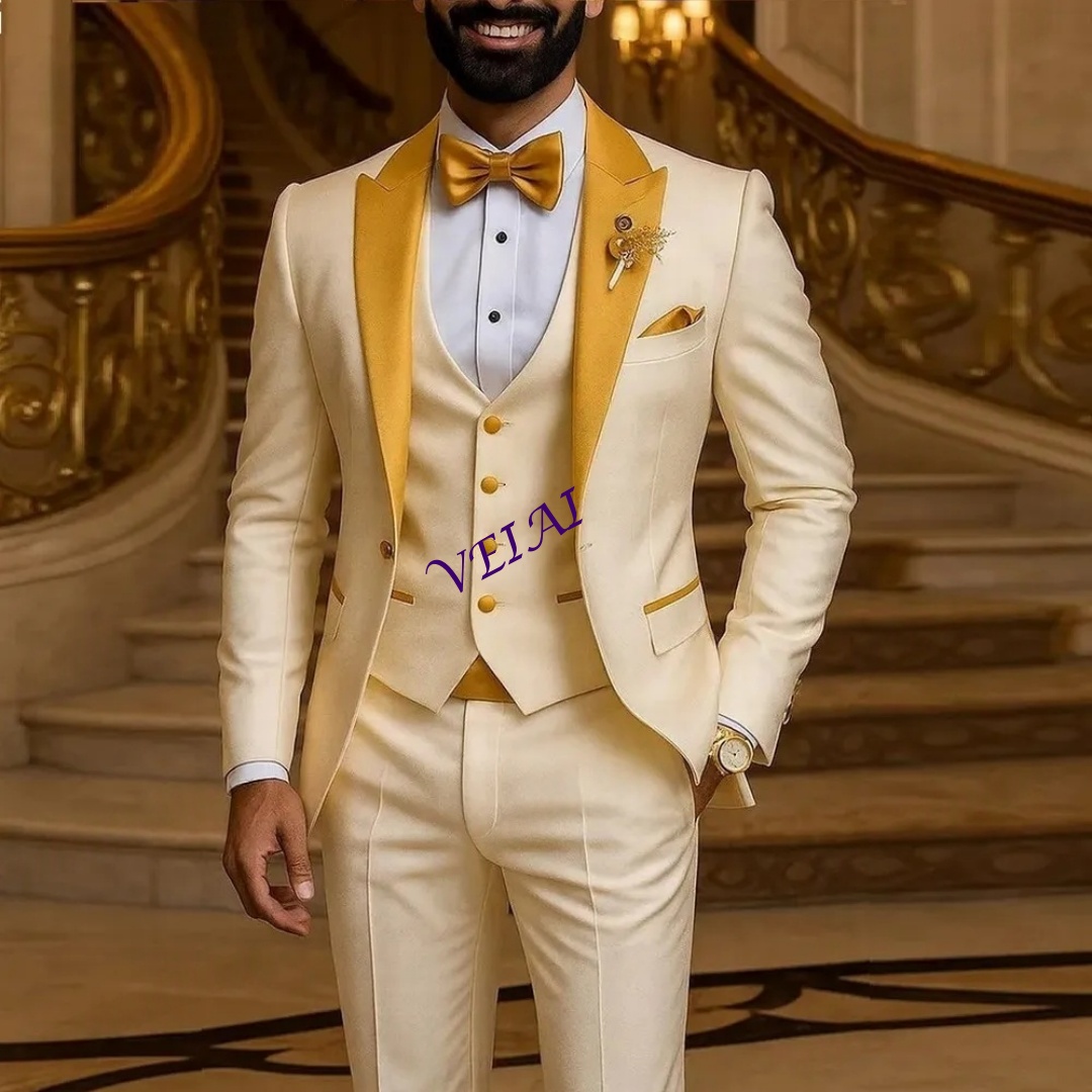 CustomizedGold Collar Ivory Me - огляд і ціна Men'S Grooming Set