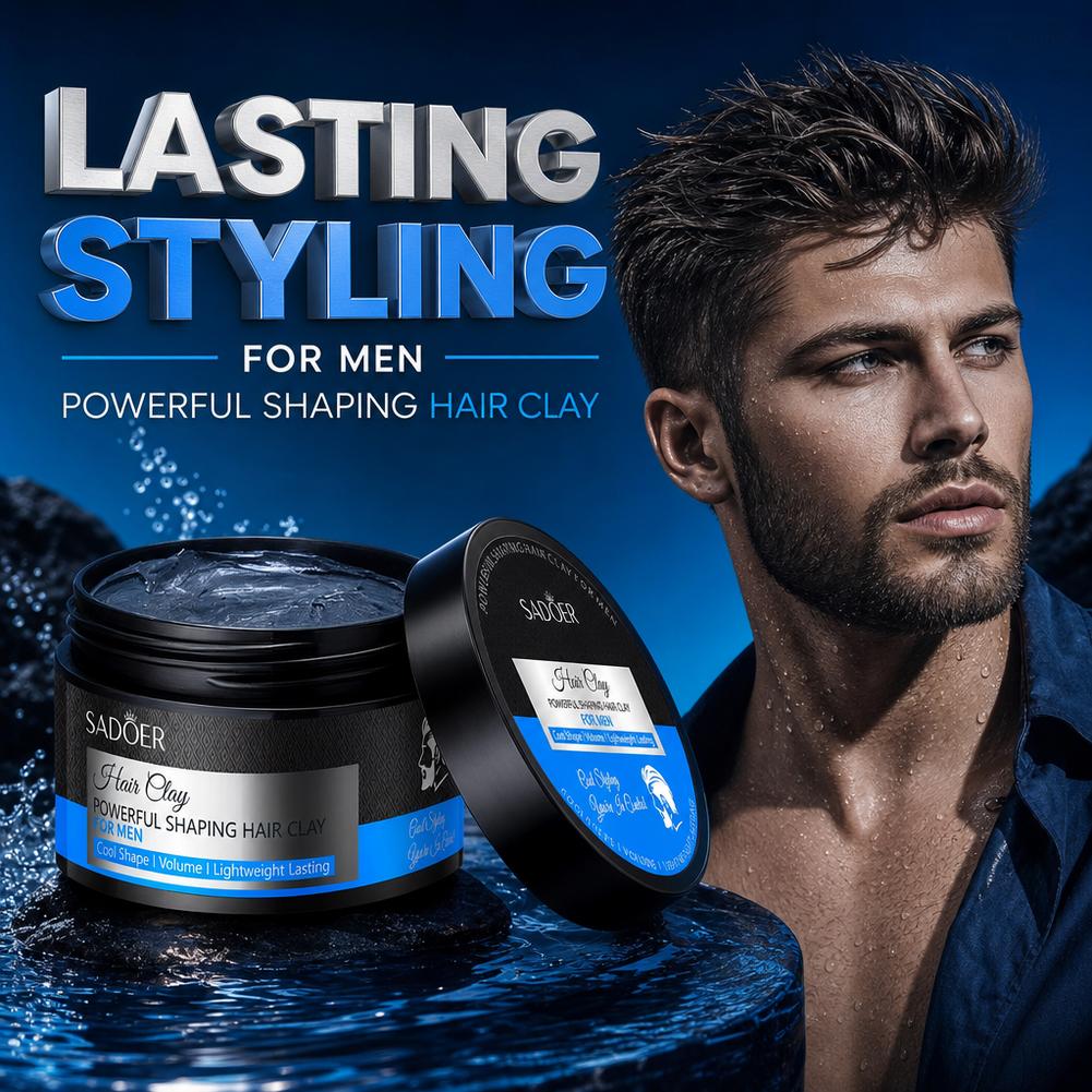 Men's Hair Styling Clay Strong - огляд і ціна Men'S Grooming Cream