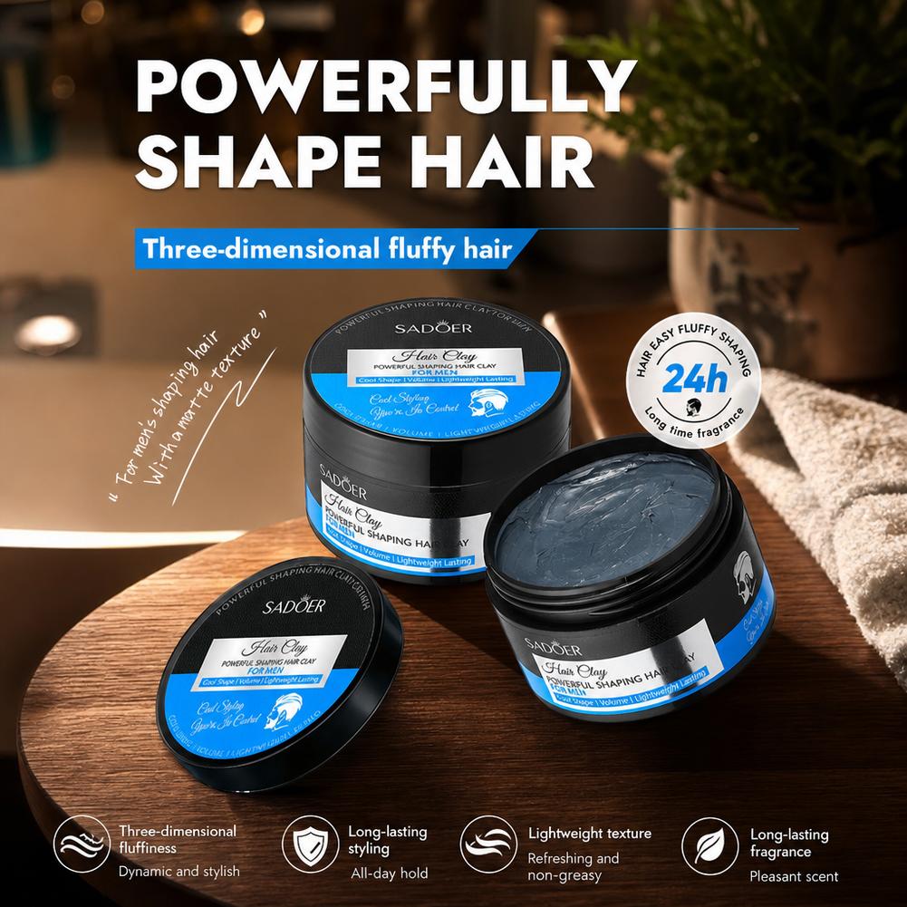 Men's Hair Styling Clay Strong - огляд і ціна Men'S Grooming Cream