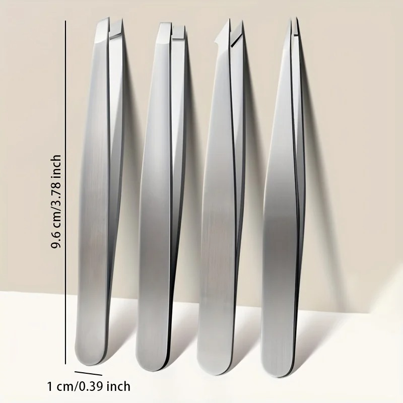 4 Pieces Professional Tweezers - огляд і ціна Mens Grooming Treatment