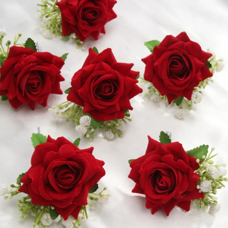 6PCS/set Boutonniere for Men G - огляд і ціна Men'S Grooming Set