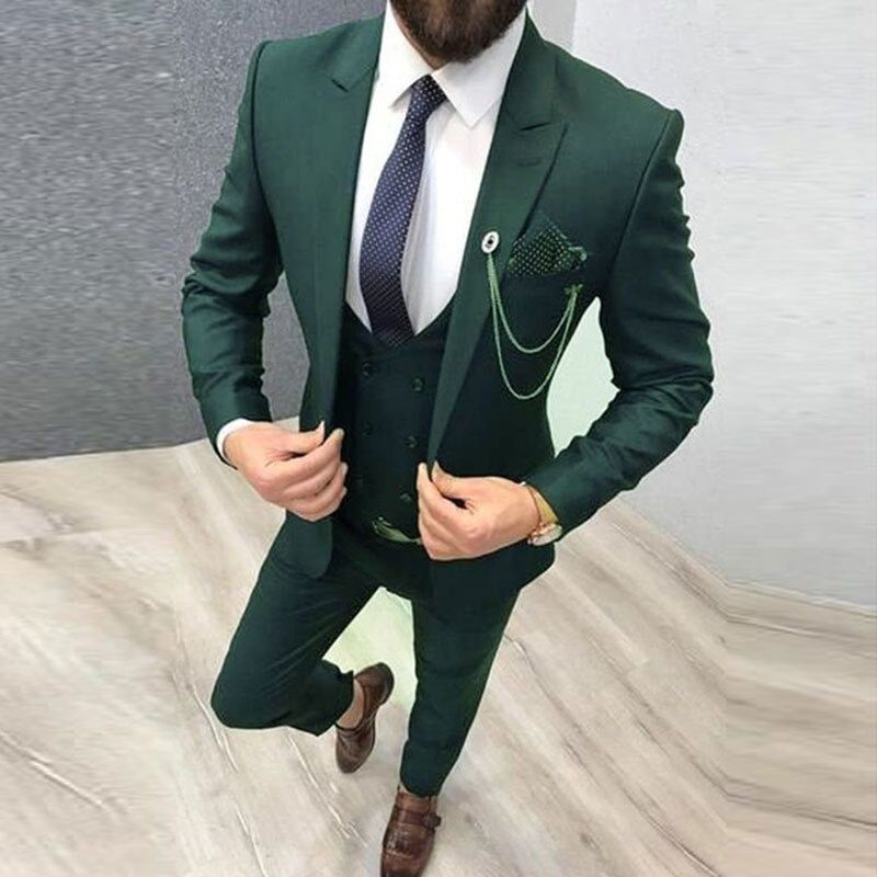 Men Suits 3 Piece Formal Groom - огляд і ціна Men'S Groom