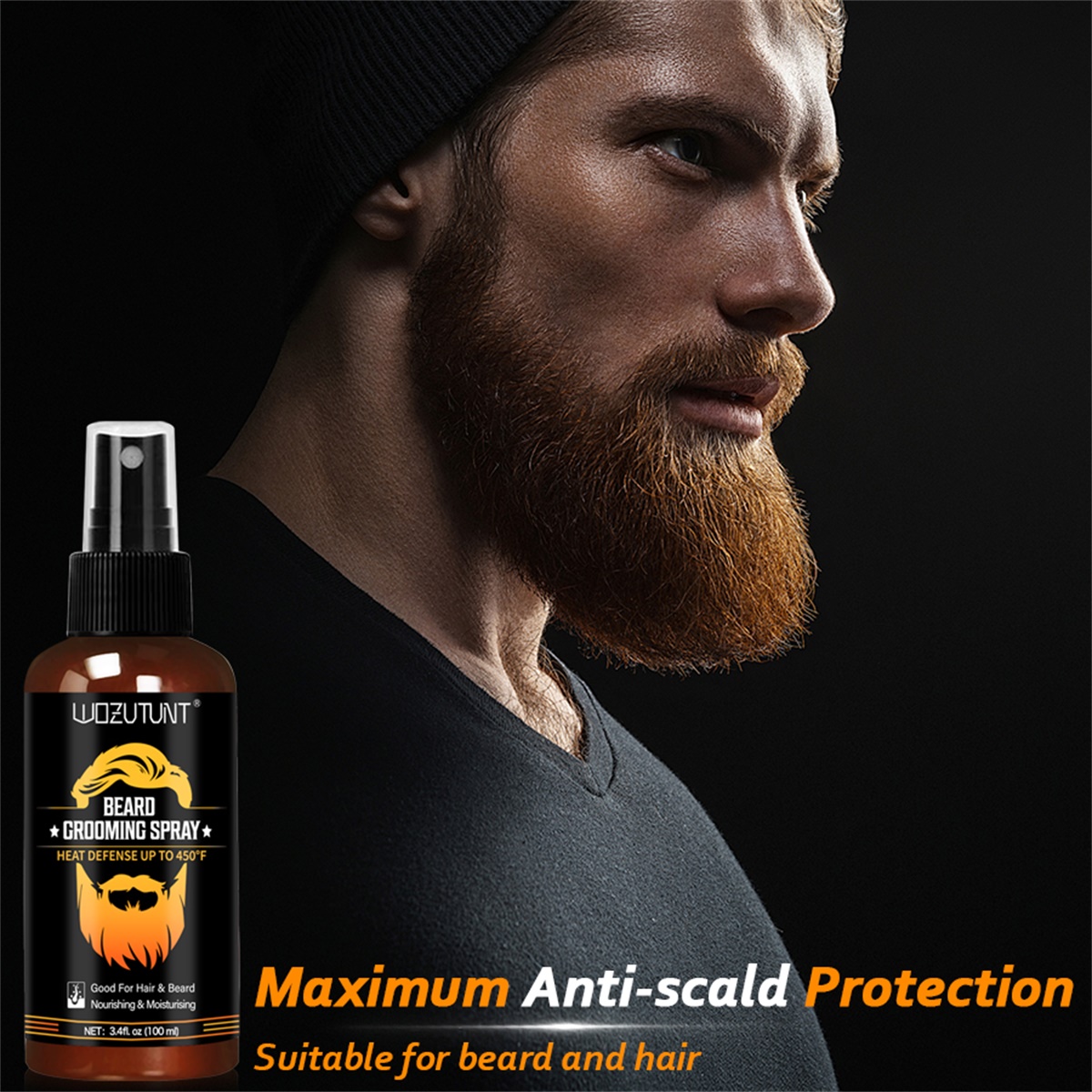 Beard Grooming Spray Protect H - огляд і ціна Mens Grooming Treatment