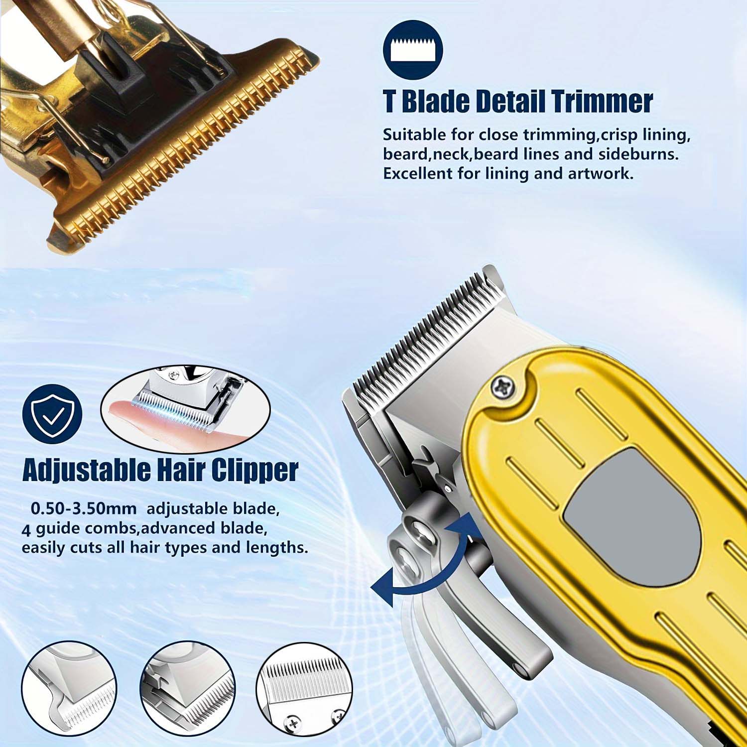 2 in 1 Electric Hair Clipper & - огляд і ціна Men'S Grooming Set