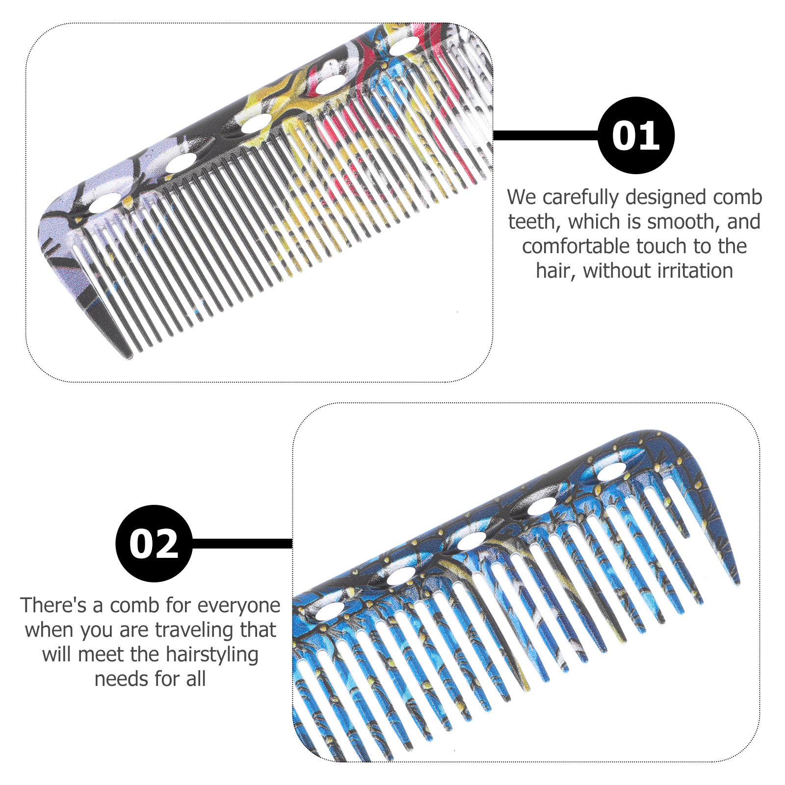 1Pcs Hairstyling Comb for Men  - огляд і ціна Men'S Grooming Hairstyles