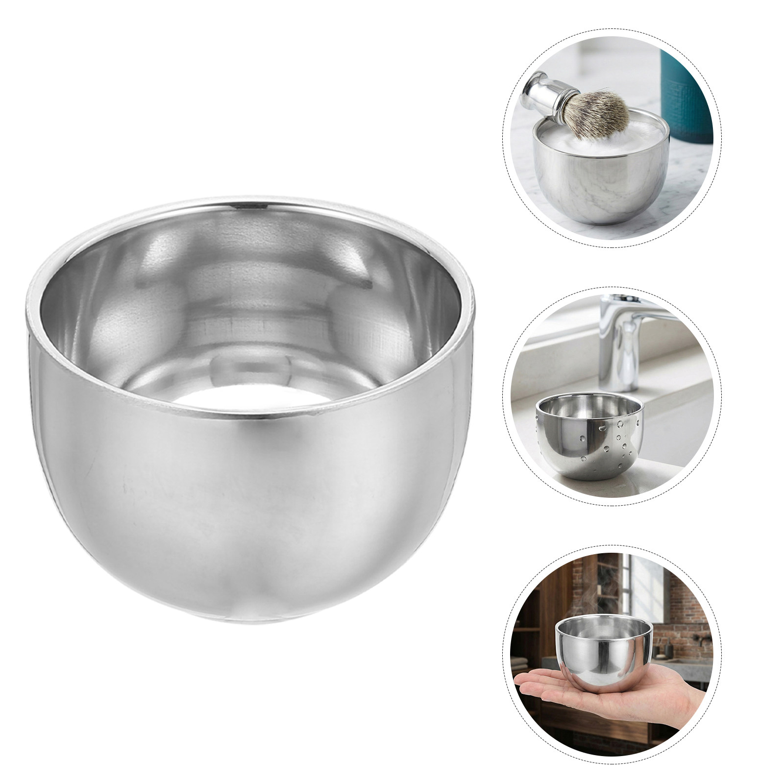 Stainless Steel Shaving Soap B - огляд і ціна Men'S Grooming Cream