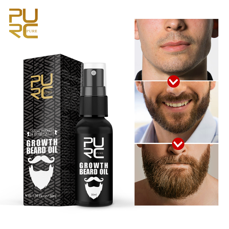 PURC Beard Growth Oil for Men  - огляд і ціна Mens Grooming Treatment