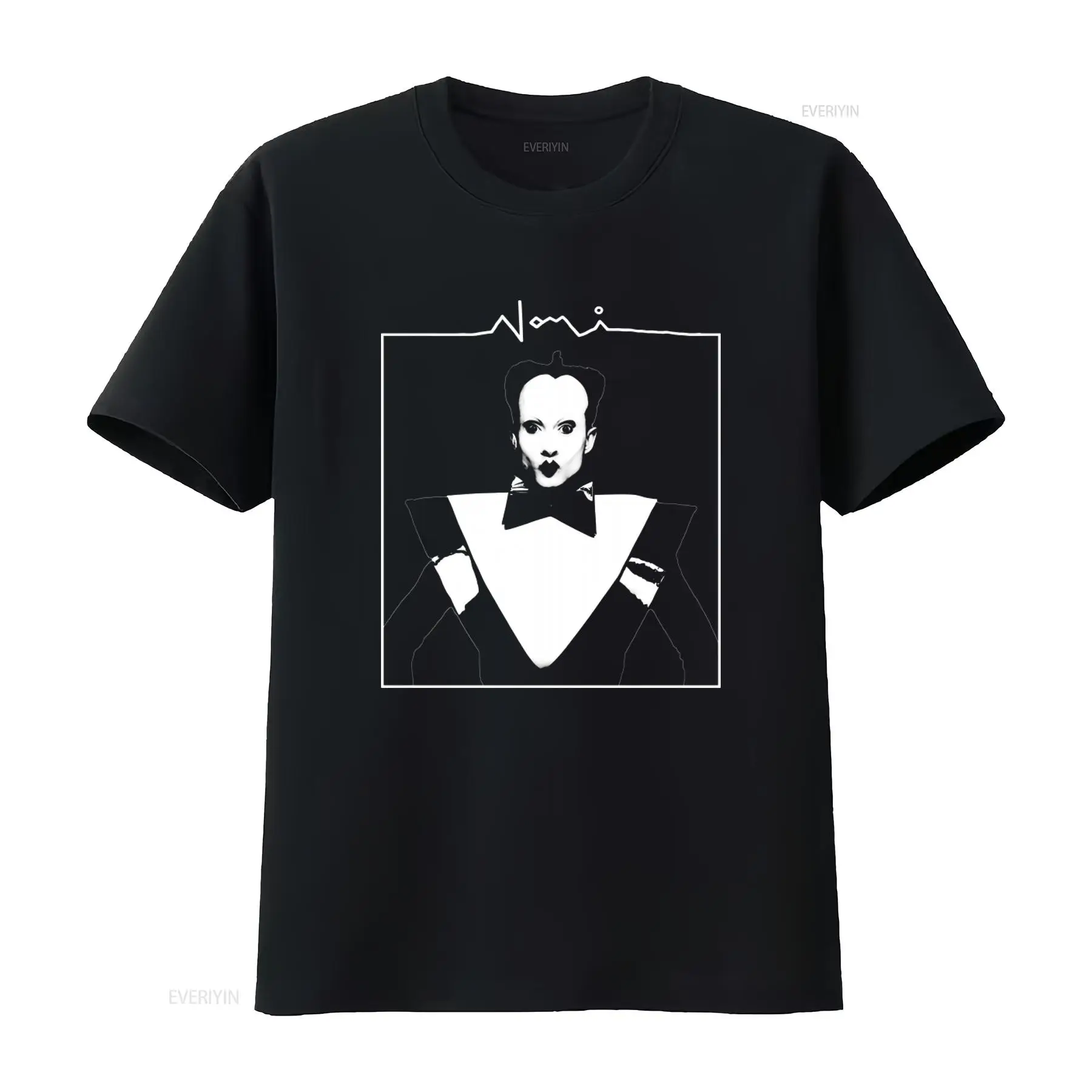 Klaus Nomi Face Print Men's T  - огляд і ціна Face Wash Mens