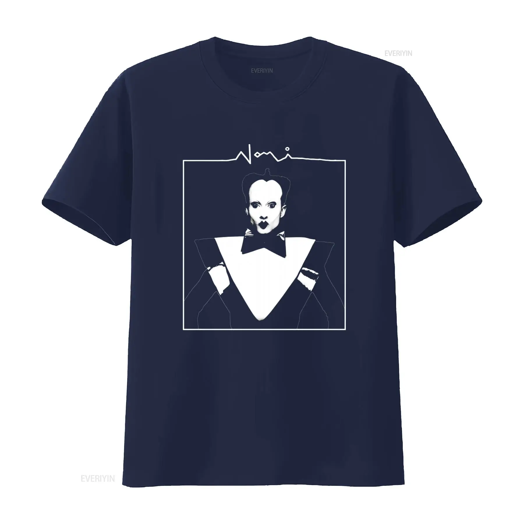 Klaus Nomi Face Print Men's T  - огляд і ціна Face Wash Mens
