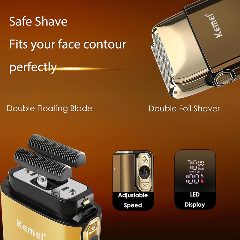 Kemei KM-TX10 T9 Hair Trimmer  - огляд і ціна Mens Grooming Box