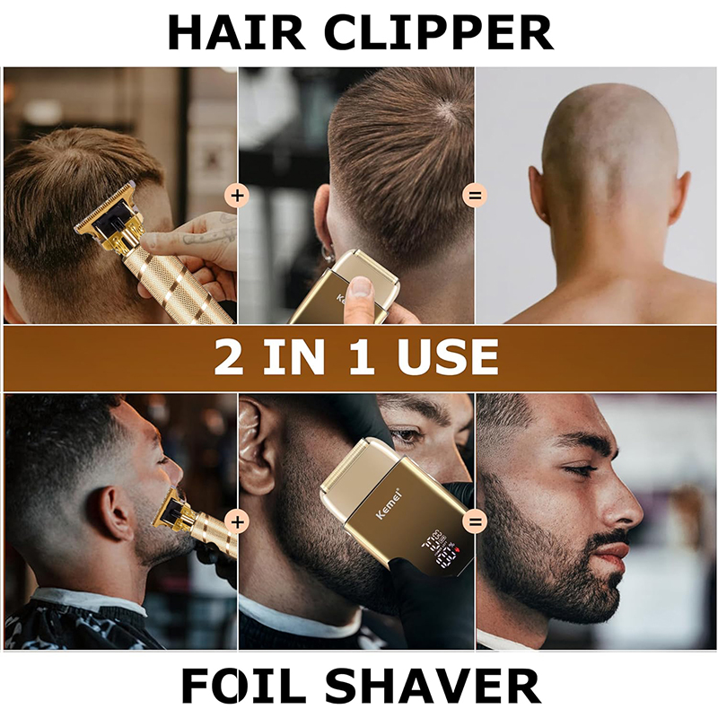 Kemei KM-TX10 T9 Hair Trimmer  - огляд і ціна Mens Grooming Box