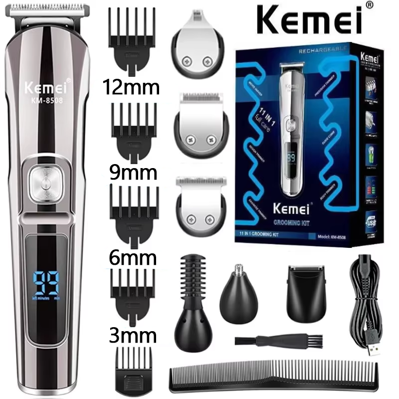 Kemei Professional Multifuncti - огляд і ціна Mens Grooming Box