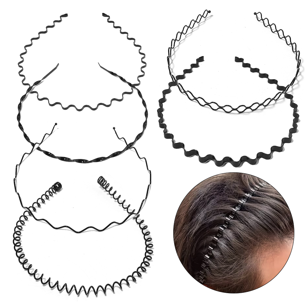 6pcs/lot Black Hair Hoops Meta - огляд і ціна Face Wash Mens