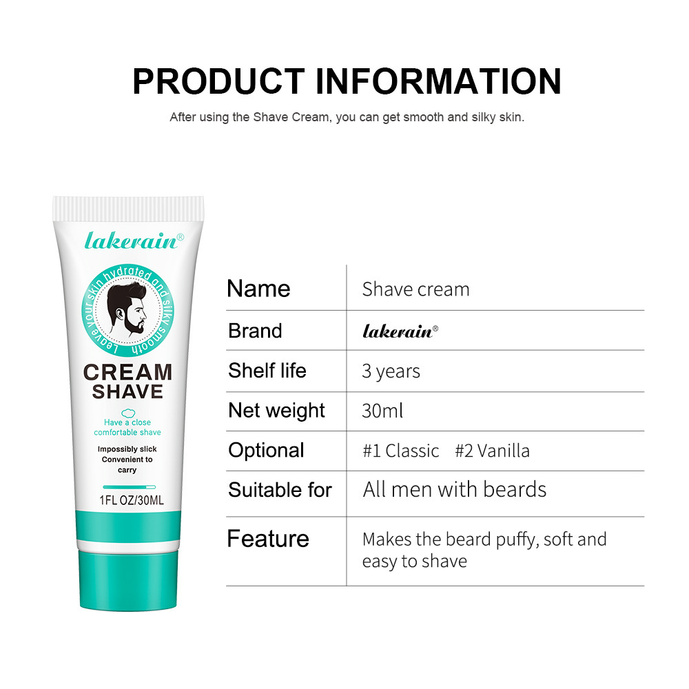 lakerain Shave Cream Shave Gel - огляд і ціна Men'S Grooming Cream