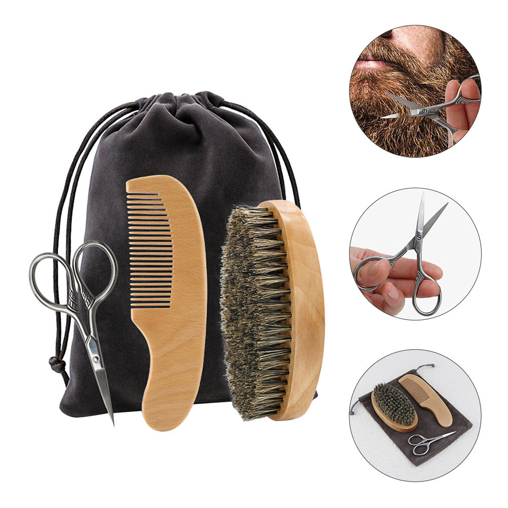 1Set Beard Styling Set for Men - огляд і ціна Men'S Grooming Set
