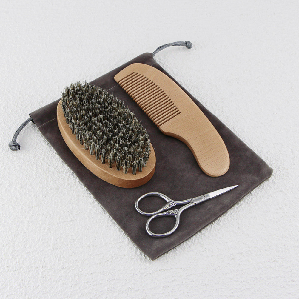 1Set Beard Styling Set for Men - огляд і ціна Men'S Grooming Set