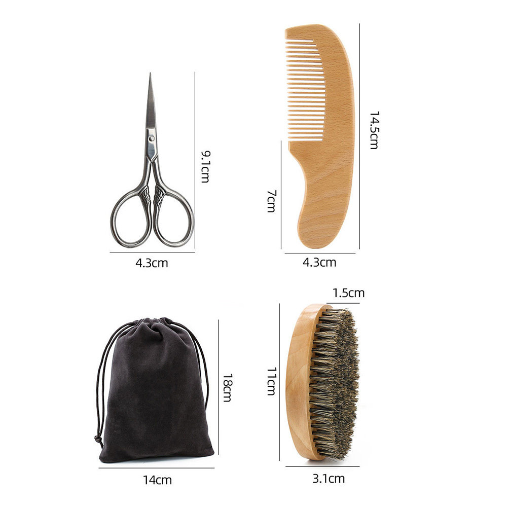 1Set Beard Styling Set for Men - огляд і ціна Men'S Grooming Set