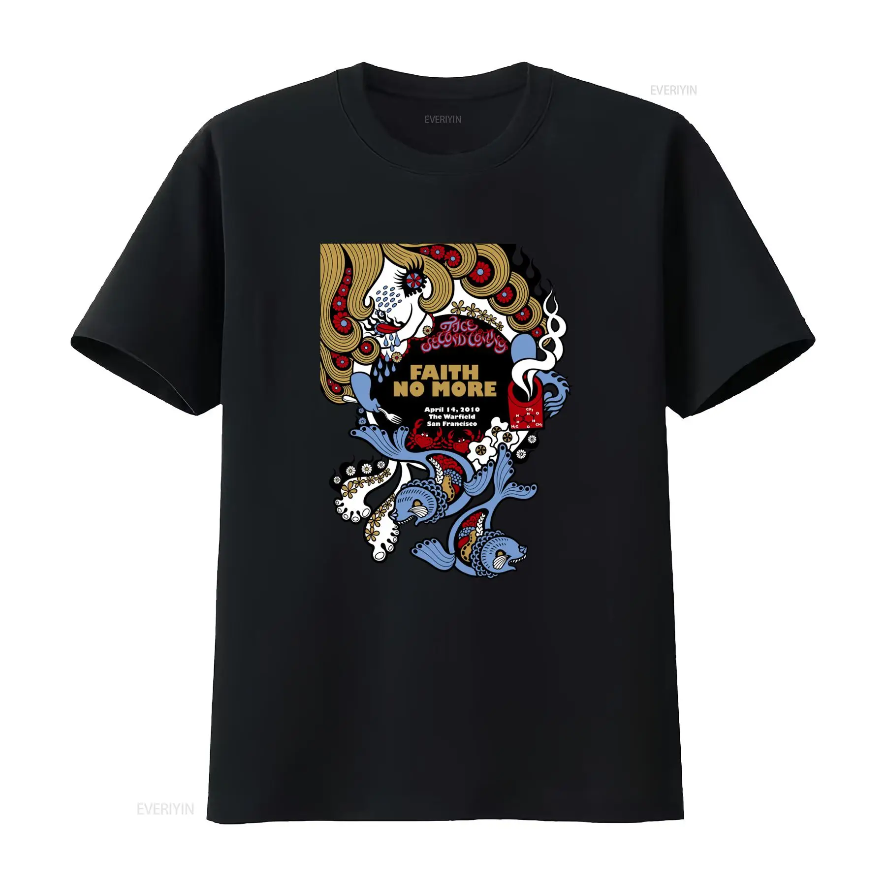 Faith No More T Shirt Face Sec - огляд і ціна Face Wash Mens