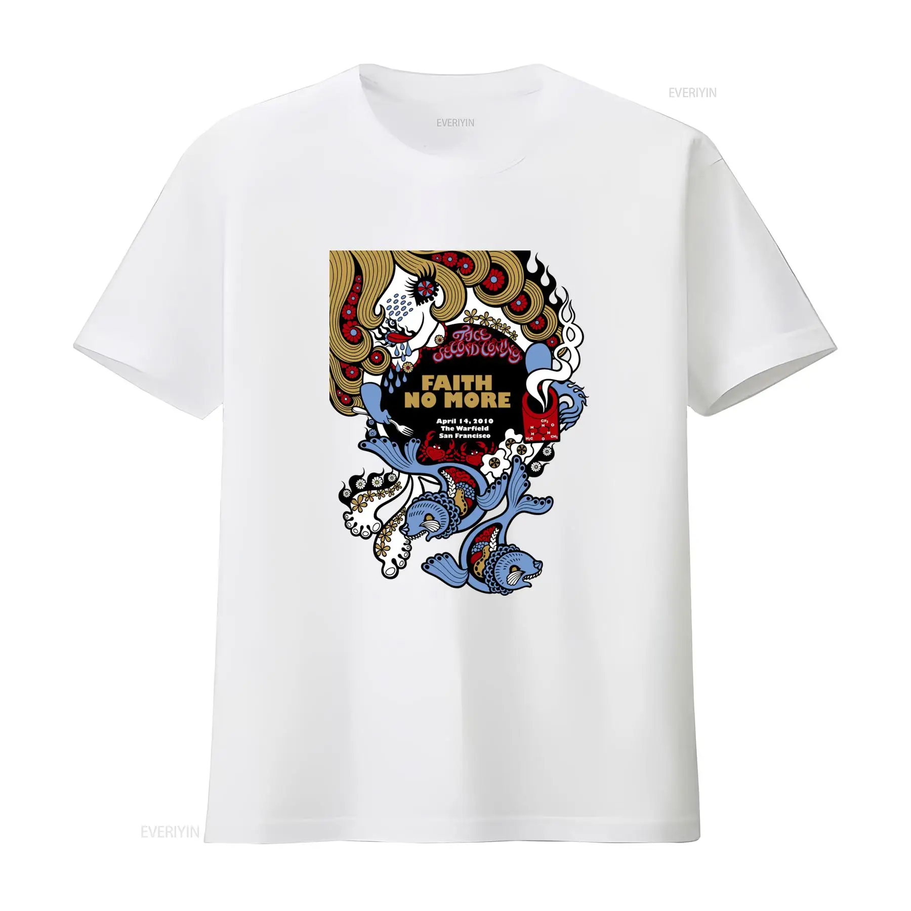 Faith No More T Shirt Face Sec - огляд і ціна Face Wash Mens